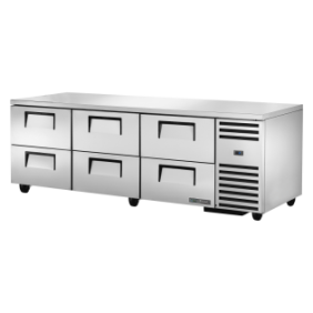 TRUE - Réfrigérateur Comptoir Bas - 6T - L2369 x P820 x H839 mm