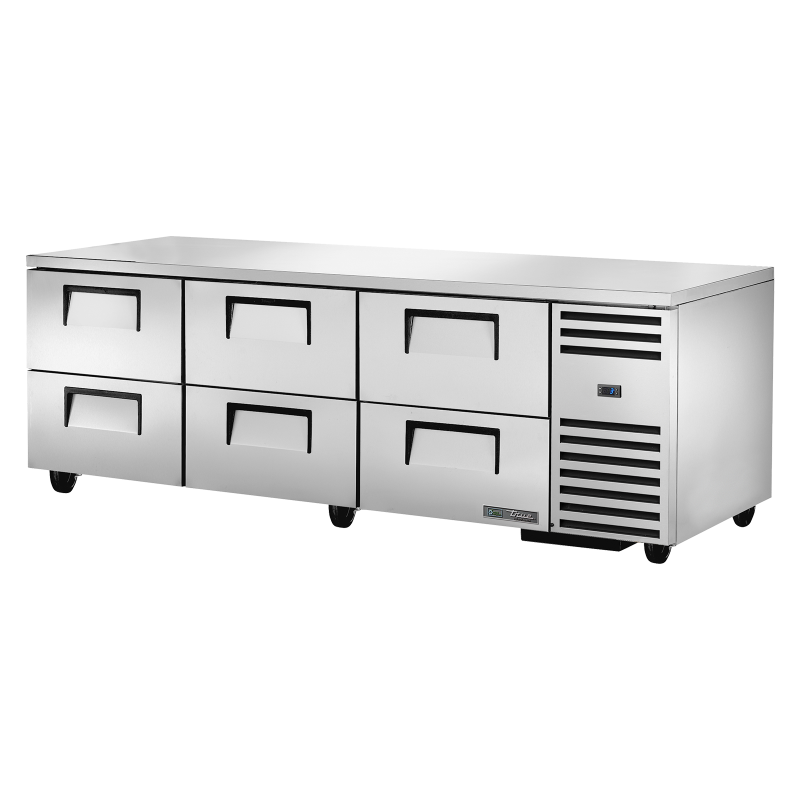 TRUE - Réfrigérateur Comptoir Bas - 6T - L2369 x P820 x H839 mm