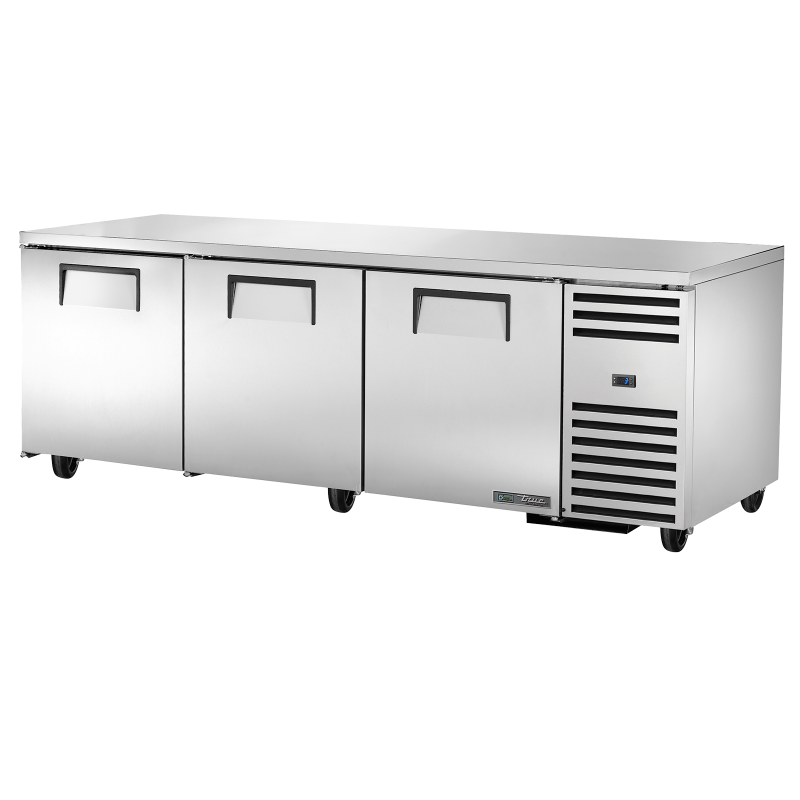 TRUE - Réfrigérateur Comptoir Bas - 3P - L2369 x P820 x H839 mm