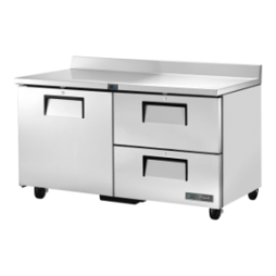 TRUE - Réfrigérateur Comptoir Bas - 1P - 2T - L1534 x P766 x H1004 mm