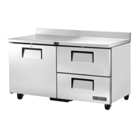 TRUE - Réfrigérateur Comptoir Bas - 1P - 2T - L1534 x P766 x H1004 mm