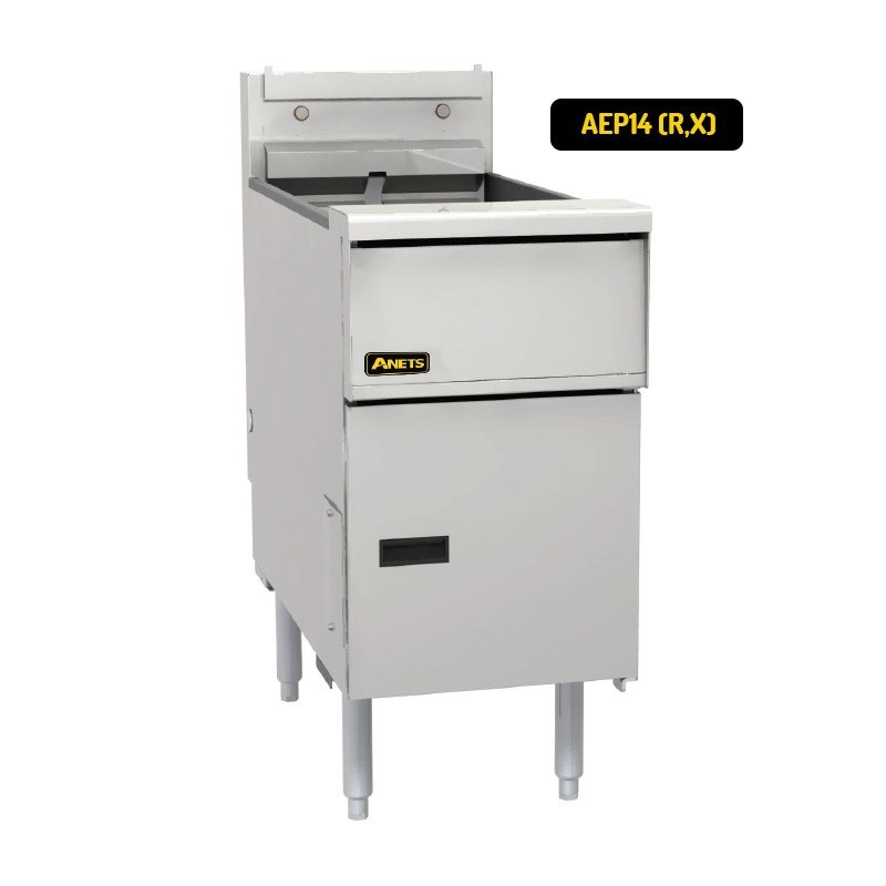 Anets - Friteuse Ouverte Électrique / 2 Demi Paniers / Full / Digital Control