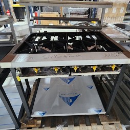 UK GAS Cooker - 5 brûleurs / GAZ NAT / Open Top