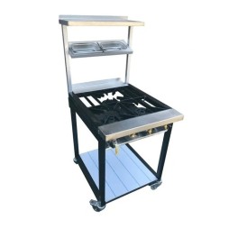 UK GAS Cooker - 3 brûleurs / GAZ NAT / OPEN TOP