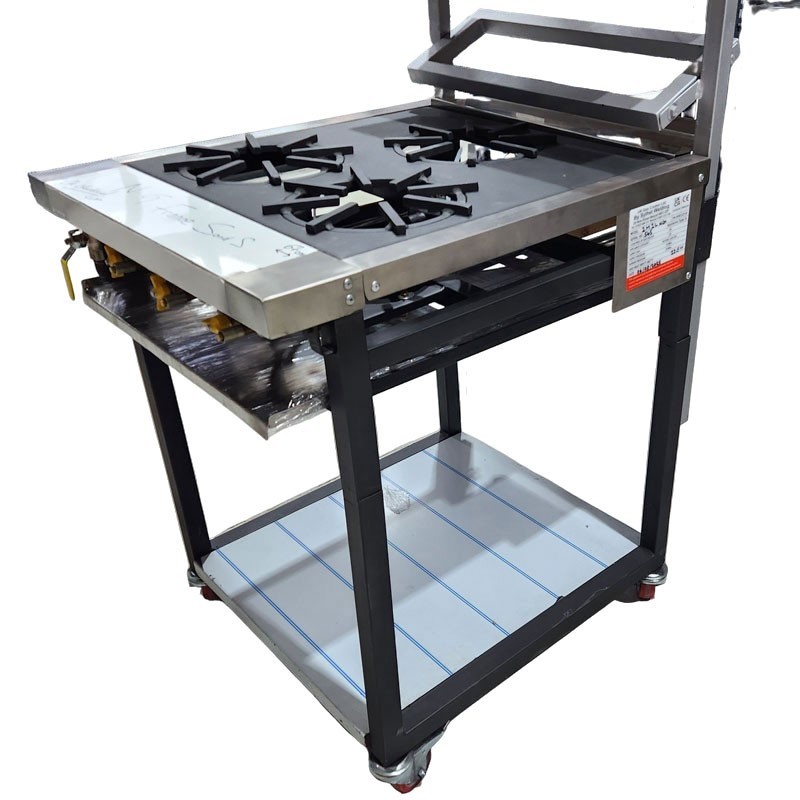 UK GAS Cooker - 3 brûleurs / GAZ NAT / Hard Top