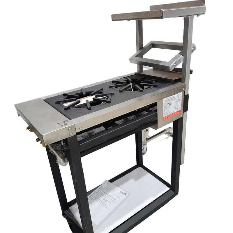 UK GAS Cooker - 2 brûleurs / GAZ NAT / Hard Top