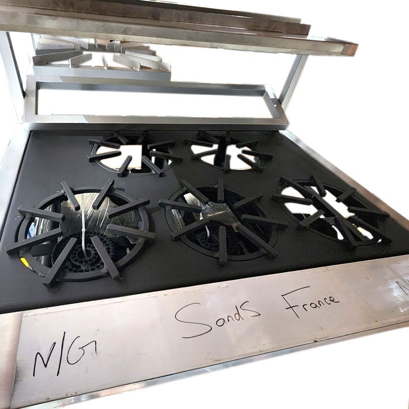 UK GAS Cooker - 5 brûleurs / GAZ NAT / Hard Top