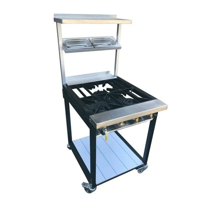 UK GAS Cooker - 3 brûleurs / LPG / OPEN TOP