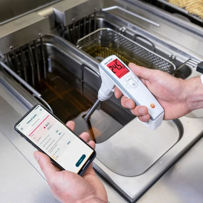 TESTO / Testeur d'Huile / Huile de Calibrage / Thermomètre / Testeur de Qualité