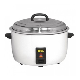 Buffalo - Cuiseur inox à riz 23 Litres