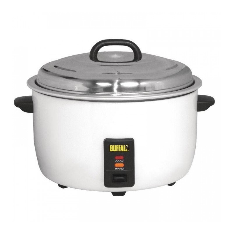 Buffalo - Cuiseur inox à riz 23 Litres