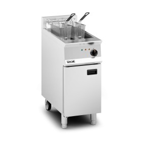 Lincat - OE8114 – Friteuse sur Pied Électrique Opus Monobac – 2 Paniers – L 400 mm – 14.0 kW