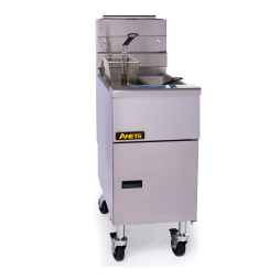 Anets - Friteuse Ouverte Gaz NAT / 2 paniers / SPLIT