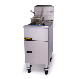 Anets - Friteuse Ouverte Gaz NAT / 2 paniers / SPLIT