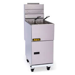 ANETS - Friteuse Ouverte Gaz NAT/ 2 paniers / FULL