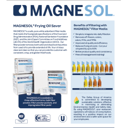Magnesol - Prolonge la durée de vie de l’huile – Économiseur d’huile de friture