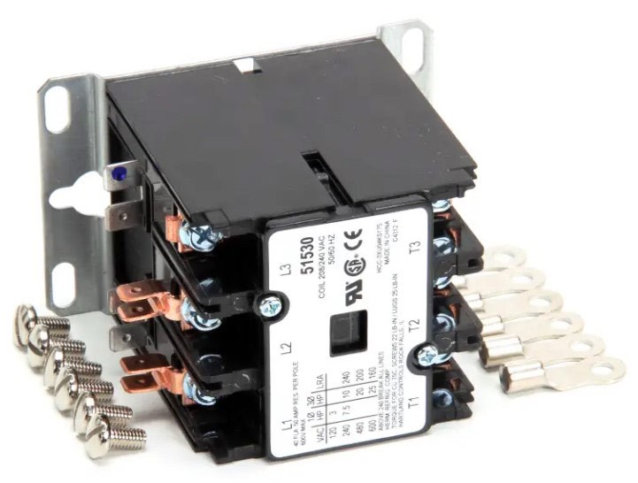 Contactor Kit, Pole, 32A, 208/240V Coil SS DISTRIBUTION