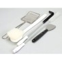 Kit de 3 Brosses Blanches Entretien pour Friteuse