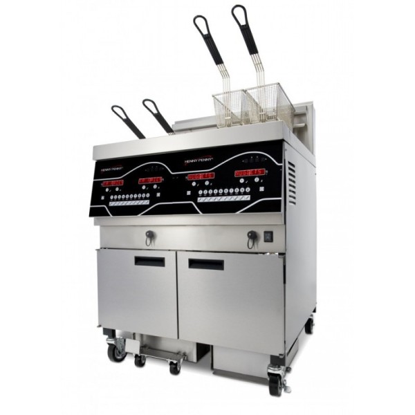 Electric open fryer - 2 tanks - 4 baskets - EVOLUTION ELITE