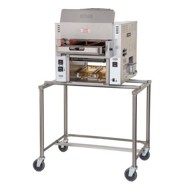 NIECO BROILER JF-62 ELECTRIQUE - 2 TAPISGRILL A CONVOYEUR ELECTRIQUE1 TAPIS SURGELES / 1 TAPIS FRAIS - TAPIS 400mm