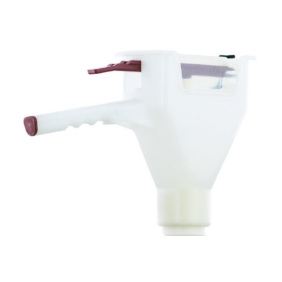 DISTRIBUTEUR DE KETCHUP (PLASTIQUE). ETROIT. PORTION DE 10 OU 15 ML