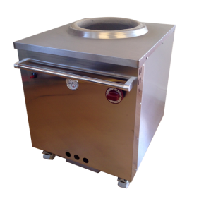Tandoor LPG (Gaz bouteille) taille L / Ensemble complet / LPG 760x860x890 / 150 Kg