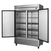True - Negative Vertical Freezer - 2 doors / 1375 x 750 x 2074 mm