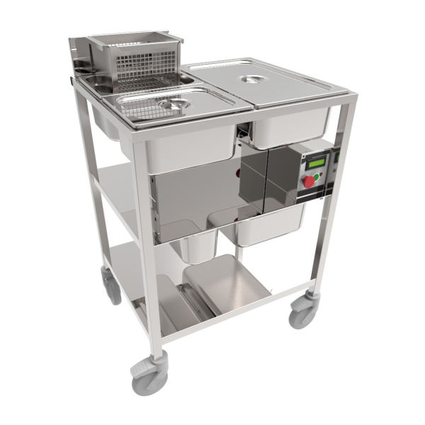 VIZU AUTO BREADER (Petite Table à Paner Vizu)710 (L) x 645 (P) x 1045 (H) mm / 43Kg