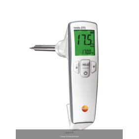 TESTO / Testeur d'Huile / Huile de Calibrage / Thermomètre / Testeur de Qualité