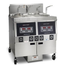 Friteuse ouverte électrique – OFE 322 avec 3 CUVES - 4 PANIERS - COMPUTRON 1000-1000