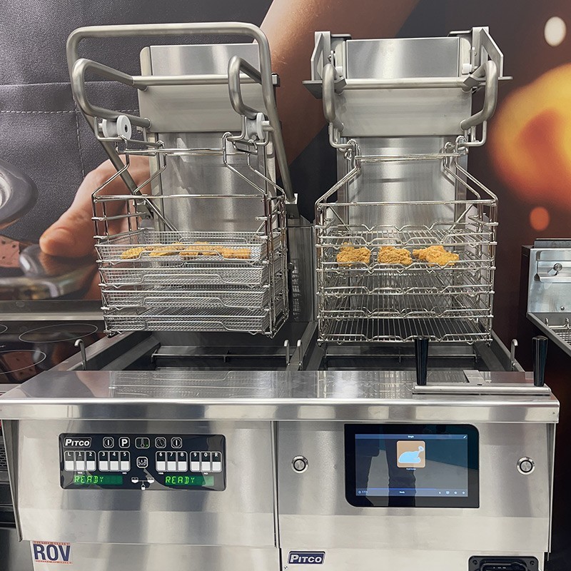 Pitco/ Anets - Rack Fryer Électrique Manuel / Auto-Filtration - Touch Screen