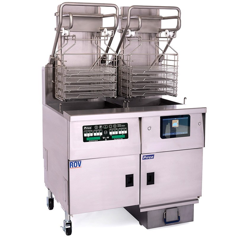 Pitco/ Anets - Rack Fryer Électrique Manuel / Auto-Filtration - Touch Screen
