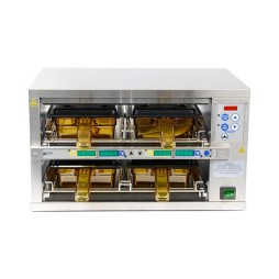 Holding Bins Double Face / 2 Étagères / 4 Bacs de Rangement